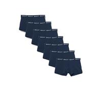 GANT Trunk 7-Pack Intimo, Blu Marino, Taglia Unica (Pacco da 7) Uomo
