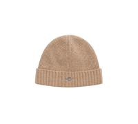GANT Unisex Shield Wool Beanie, Khaki Mel, Taglia Unica