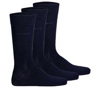 GANT Uomo Calzini, 3er Pacco - Morbido Cotone Calzini, Calze, Bianco e Nero