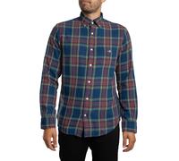 GANT Uomo Camicia a quadri in twill regolare, Multicolore