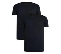 GANT Uomo Confezione da 2 Magliette Crew Lounge, Black, 3XL