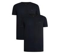 GANT Uomo Confezione da 2 magliette Crew Lounge, Nero