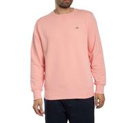 GANT Uomo Felpa con scudo regolare, Rosa