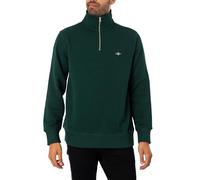 Gant Felpa con Mezza Zip Reg Shield Maglia di Tuta Uomo (Pacco da 1)