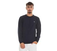 GANT Uomo Felpa in Lana d'Agnello Superfine, Blu, M