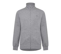 GANT Uomo Felpa Normale con Zip E Scudo, Grey, XXL