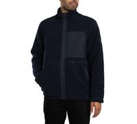GANT Uomo Giacca in pile reversibile, Blu