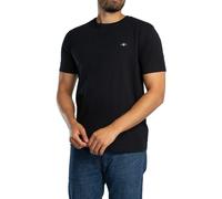 GANT Maglietta Stampata Archive Shield T-Shirt, Nero, XL Uomo