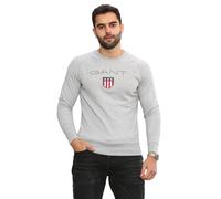 GANT Uomo Maglione Design Classico Girocollo Pullover Invernale Casual Felpa