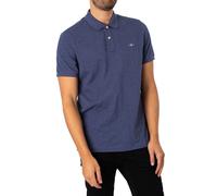 GANT Uomo Polo regolare in piqué con scudo, Blu