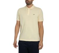 Gant Reg Shield Short Sleeve Polo Giallo XL Uomo