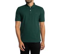 GANT Uomo Polo regolare in piquet a contrasto, verde