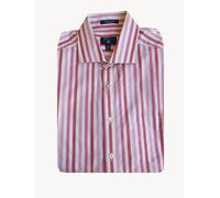 Gant Uomo Rich Rosa Reale Oxford Righe Aperto Colletto Camicia 303326 Size M Nwt