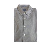 Gant Uomo Slim Antracite Melange Tech Prep Pique Dobby Maglia 3001362 M Nwt