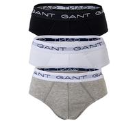 GANT Uomo Slip, 3er Pacco - Mutande 3-Pack, Slim Fit, Logo, Stretch Cotone, U