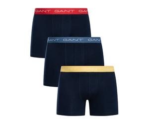 GANT Uomo Slip Boxer da 3 pezzi, Blu