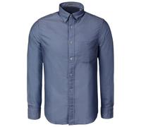 GANT Uomo Spazzolato Oxford Reg BD Camicia Sera Blu