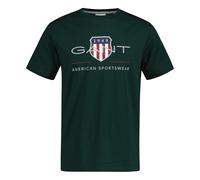 GANT Uomo T-Shirt - Regolare Archive Shield, Girocollo, Manica Corta, Cotone, P