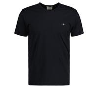 GANT Uomo T-Shirt Scollo A V, Slim Fit - Sottile Shield T-shirt Manica Corta, C