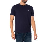 T-shirt Gant Shield manica corta blu navy - L