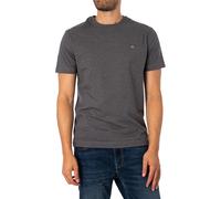 GANT Uomo T-shirt scudo normale, Grigio