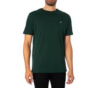 GANT Uomo T-shirt scudo normale, verde
