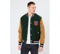 GANT - Wool Blend Varsity Jacket Verde - Abbigliamento M Verde