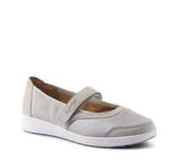 Ganter Klara-k, Ballerine Donna, Grigio, 43 EU XX-Larga