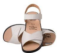 Ganter Monica-G, Zweiklett-Sandale, Donna, Milk, 42.5 EU
