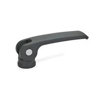 Ganter Norm elementi - Eccentrico e con filettatura interna, 1 pezzi, nero, GN 927 - 101-B M10 B