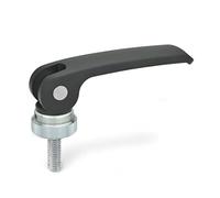Ganter Norm elementi - Eccentrico e con vite, 1 pezzi, nero, GN 927 - 63-a M6 - 40 B