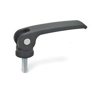 Ganter Norm elementi - Eccentrico e con vite, 1 pezzi, nero, GN 927 - 82 M6 - 25 B B