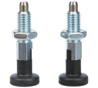Ganter Norm elementi GN 717 - 5 M8 CK della St - Resto Bulloni, Argento, 2 pezzi