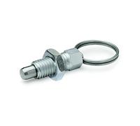 Ganter Norm elementi GN 717 - 8-AK M12 Acciaio inossidabile bullone di Resto, argento, GN 717-8-M12X1, 5-AK-ST