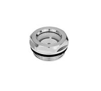 Ganter Norm elementi GN 743 - 7 di M14 x 1,5 a - oelschauglaeser, 2 pezzi, colore: Argento, argento, GN 743-32-M40X1,5-A 0 wattsW, 0 voltsV