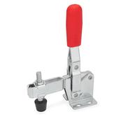 Ganter Norm elementi GN 810 - 330 C - vertikalspanner con bilancia vera Fuss, 1 pezzi, zincato passivato, Blu