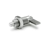 Ganter Norm elementi | Rast legame - GN 612 - 4 | Bulloni diametro: 4 mm | 1 pezzi, argento, GN 612-4-M10-AK-NI
