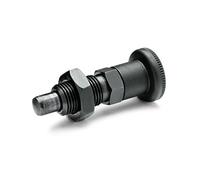 Ganter Norm elementi, Resto Bulloni - GN 817, senza resto Blocco, Acciaio Brunito, Resto di temprato, 1 pezzi, nero, GN 817-10-12-BK