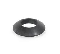 Ganter Norm elementi | sfera parabrezza e padella cono - DIN 6319 | inserto Acciaio | 1 pezzi, nero, DIN 6319-50-C