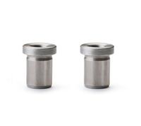 Ganter Normelemente | Boccole di posizionamento con cintura | 2 pezzi | DIN 172-B16-16-A | Diametro B16 | Acciaio