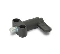 Ganter Normelemente Chiavistello girevole | GN 612.9-6-10-16-SW | Bullone Ø 6 x 10 mm