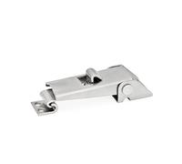 Ganter Normelemente | Chiusure di serraggio - GN 831-100-S-NI-1 | con fusibile | acciaio inossidabile | 1 pezzo