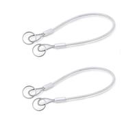 Ganter Normelemente GN 111.2-150-24-A-TR Corda in Acciaio Inox, Argento