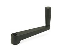 Ganter Normelemente | manovelle - GN 471 - 100-B12 | alluminio | con foro | rivestito in plastica | 1 pezzo, diametro foro: 12 mm