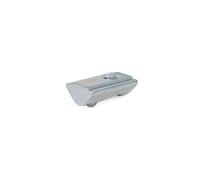 Ganter Normelemente | Piastre per scanalature con dispositivo di sicurezza anti-torsione | 10 pezzi | per profili in alluminio | GN 50I-8M6-V-SZ | Larghezza scanalatura 8 mm | Filettatura M6