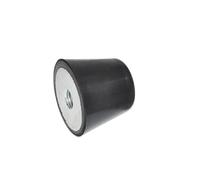 Ganter Normelemente | Tampone di arresto con filettatura interna | GN 253-50-M10-55 | Diametro esterno d1: 50 mm; diametro filettatura d2: M10 | 1 pezzo