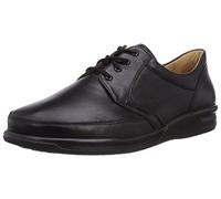 Ganter Sensitiv Kurt-k, Derby Uomo, Multicolore (Mehrfarbig (Schwarz 0100), 40.5 EU X-Larga
