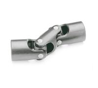 Gantern - Elementi normali, giunti a croce, giunto ondulato, GN 9080-20-B12-DG, cuscinetto a scorrimento, doppio, diametro 20 mm, foro B12