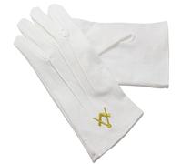 Gants Noirs et Blancs - Guanti - Uomo BLANC/DORE 7