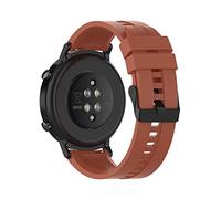 GANYUU 22 20 mm morbido silicone cinturino per 20 mm 22 mm cinturino di ricambio universale, 22mm Universal, Agata